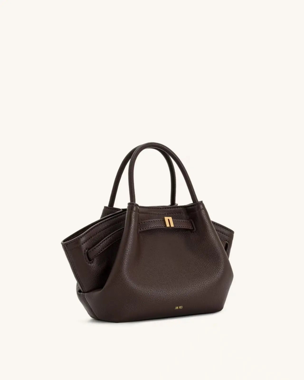 JW PEI HANA Tote Bag Dumpling Bun Small Women's Shoulder Crossbody Bag High Quality Handheld Small Bag Women'sMedium Faux Suede