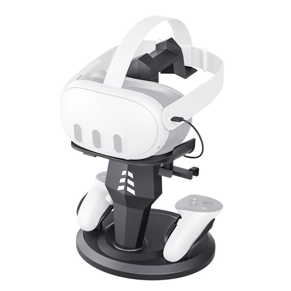 VR Glasses Charging Station Storable Gamepad VR Device Accessories Desktop Display Stand For Quest2/Quest3