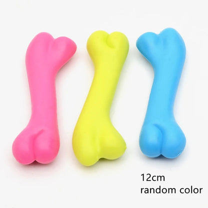 Pet Toys For Small Dogs Rubber Pacifier Ring Shape Bite Resistant Dog Toy Puppy Teeth Cleaning Chew Training Toys Pet Supplies