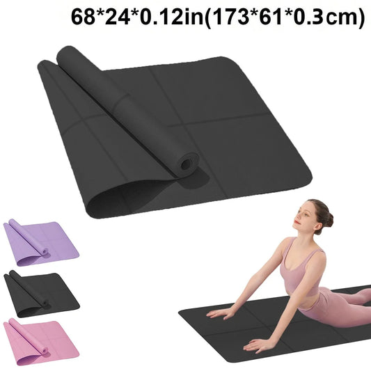 Yoga mat sports fitness EVA comfortable foam 3mm thick yoga mat sports yoga and Pilates gymnastics mat