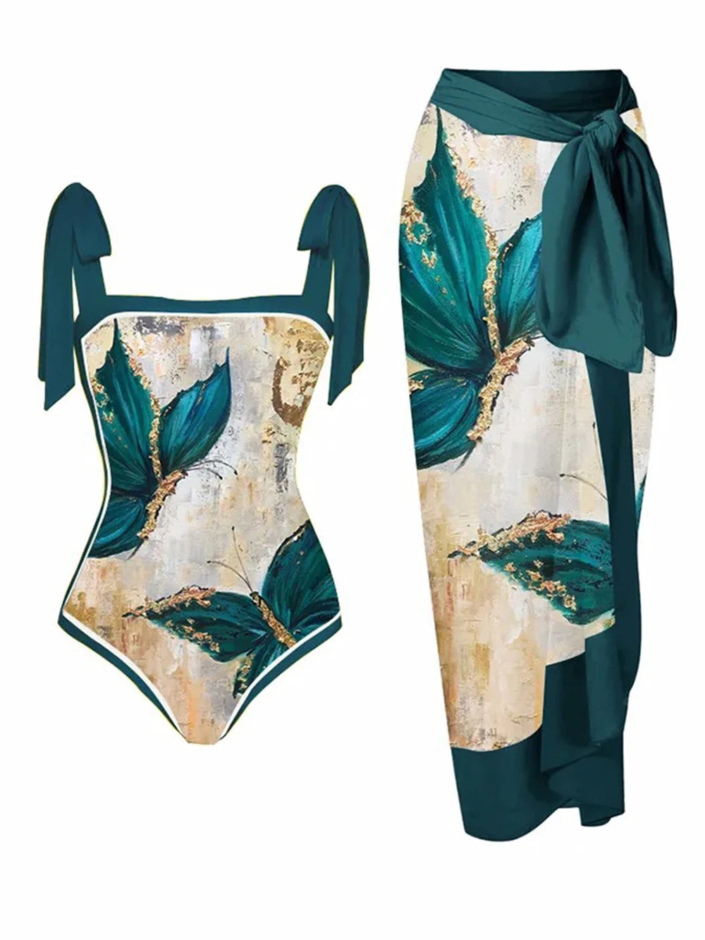 2023 New Arrival Push Up Women Bikini Set Floral Printed Ruffle Bikinis Strappy Bandage Swimwear Brazilian Biquini Bathing Suit