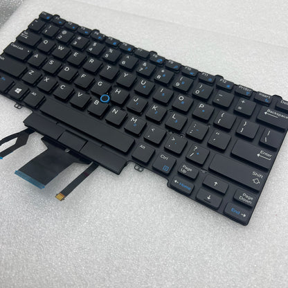 For Dell Latitude 5480 5490 E5450 E5470 E7450 E7470 0D19TR PK1313D4B05 PK1313D4B00 SN7230BL backlit US layout