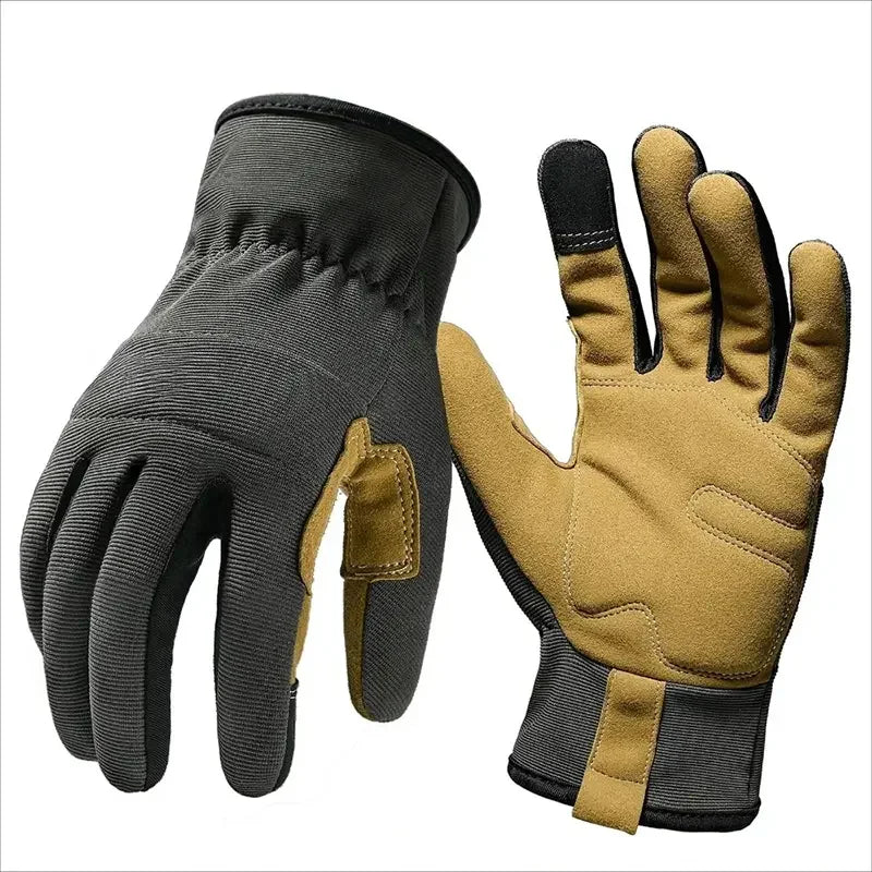 High Performance Multi-Purpose Light Duty Work Gloves For Men&Women Breathable & High Dexterity Touch Screen Excellent Grip