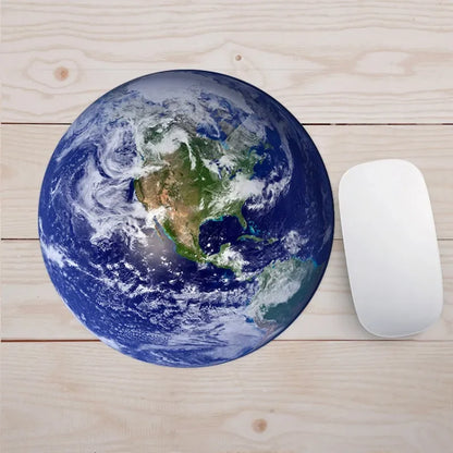 19 Styles Fashion Planets Mouse Pad Round Computer Mouse Pad Gaming Mouse Pad for Pc Laptop Desk