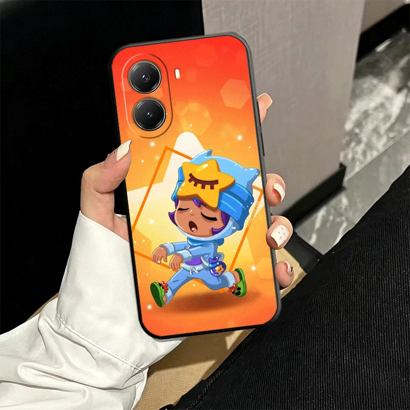 Cartoon Game Stars Soft Phone Case for Xiaomi Poco X7 X8 Pro Max X5 X6 X3 F8 F7 Ultra M8 M7 M6 M5 Redmi 15 15C 14C 13C 12C Shell