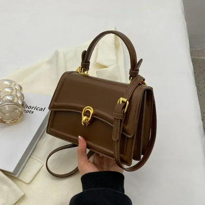 Pu Leather Shoulder Bag for Women Handbag  Fashion Crossbody Bags Vintage Underarm Bag Square Satchel Сумка Женская 2026 Тренд