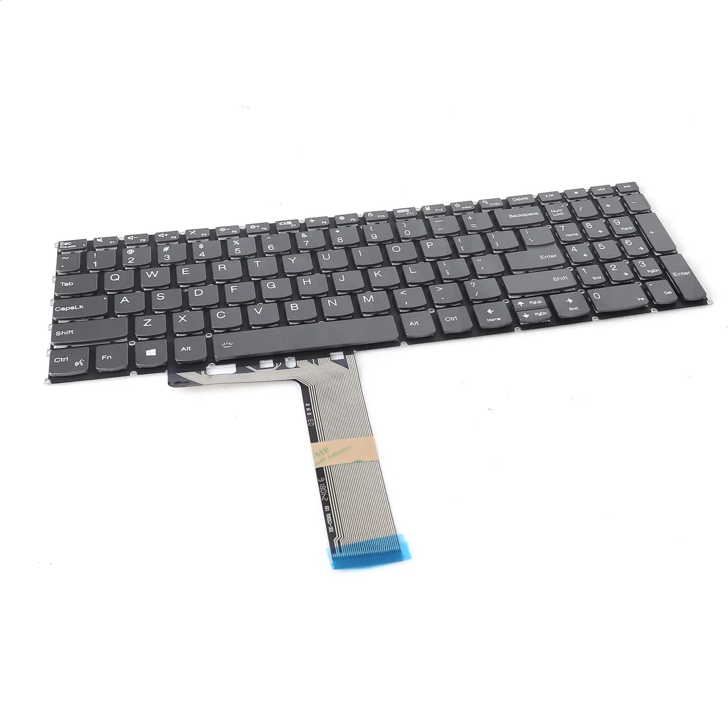 US Laptop Keyboard for Lenovo Ideapad 3-15ADA6 3-15ALC6 3-15ITL6 with Backlit Gray