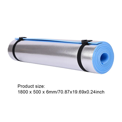 6/8/10mm Thick EVA Yoga Mat Waterproof Moisture-proof Outdoor Non-Slip Durable Camping Picnic Mat Exercise Gym Fitness Workout