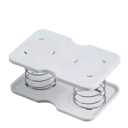 Creative Plastic Paper Towel Spring Pallet Practical High Elasticity Spring Tissue Box Bottom Paper White Double Springs
