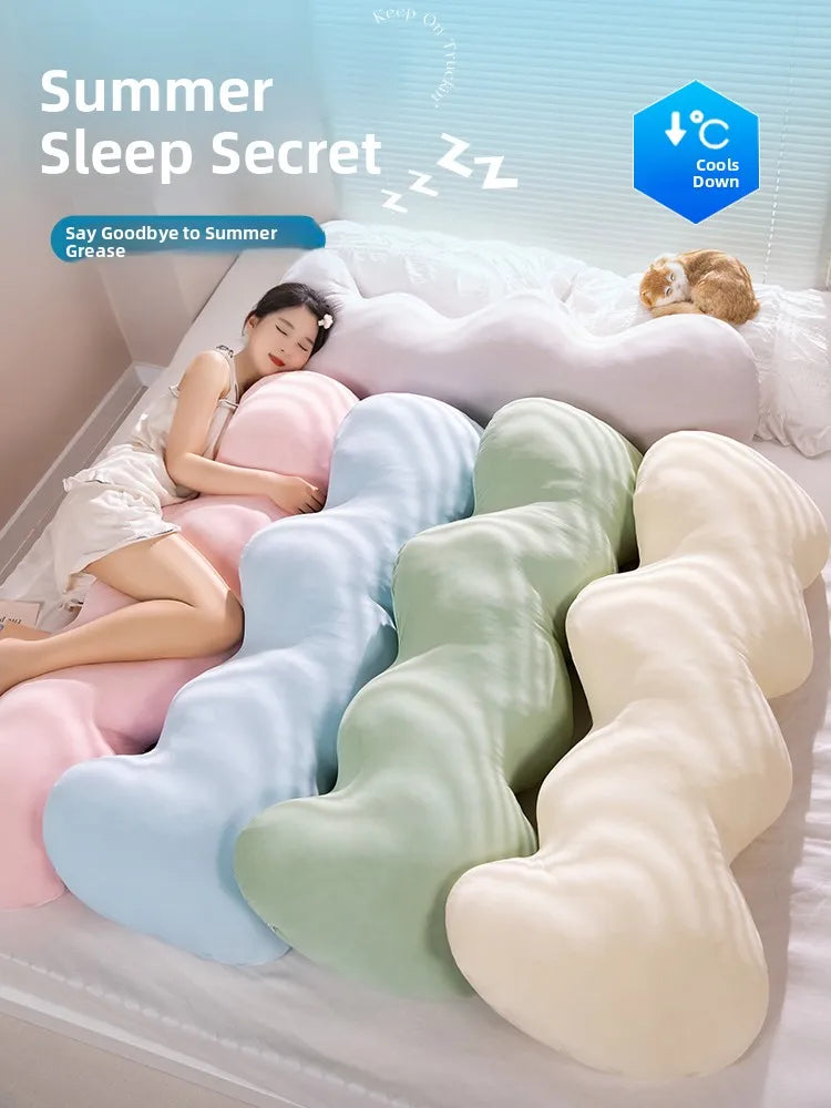 Modern Simple Long Pillow for Women S Side Spers Leg Clas Sofa Bedding Cuion Cloudlike Polyester Fiber Waable