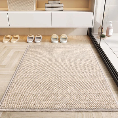 Outdoor Rugs Faux Jute Doormat Effortless Style Durability Every Entrance Floor Carpet Multi-Size 50x80cm/60x90cm/80x120cm
