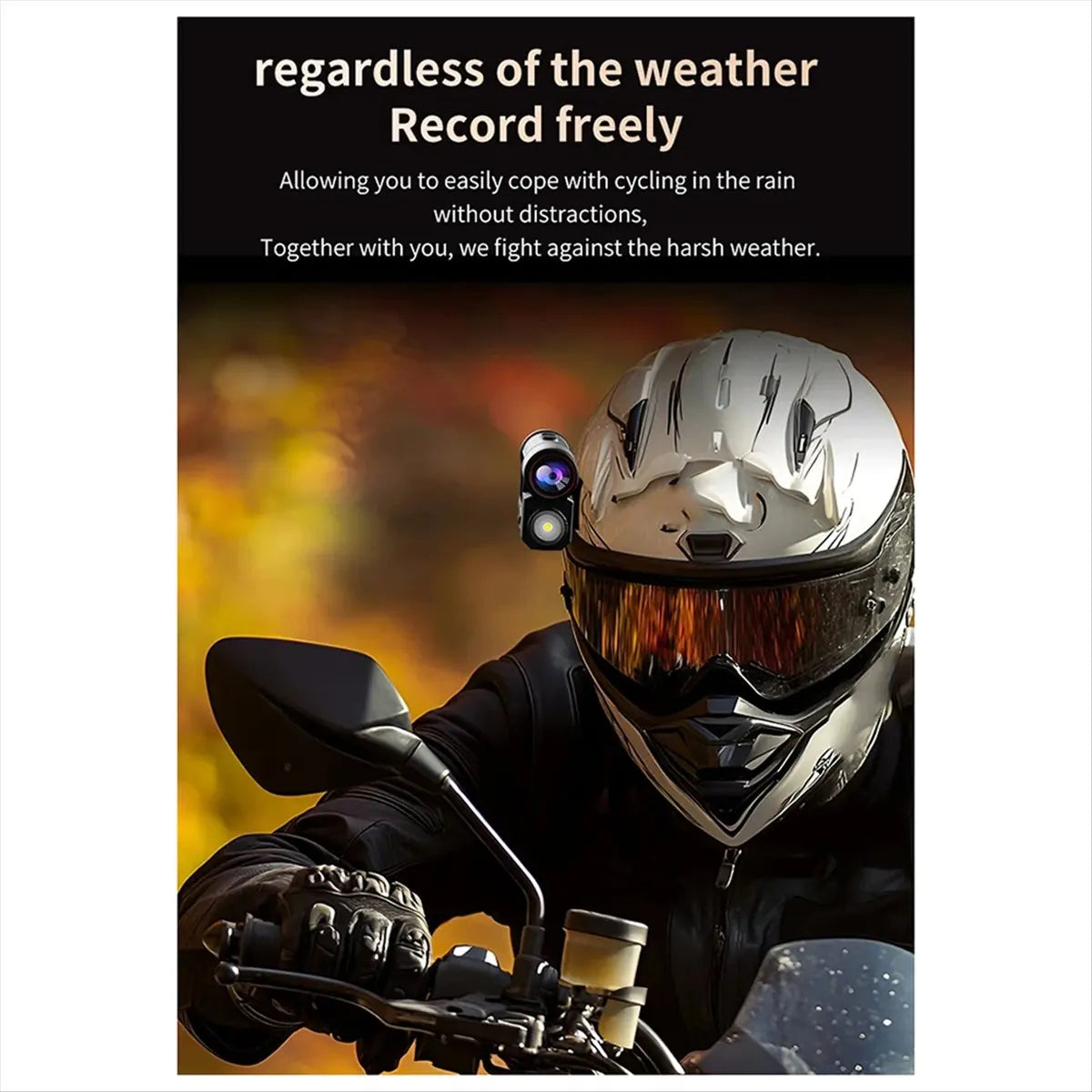 Action Camera 5K 30M Waterproof WiFi AI Voice Assistant EIS Action Sport Cam Bicycle Helmet Motorcycles