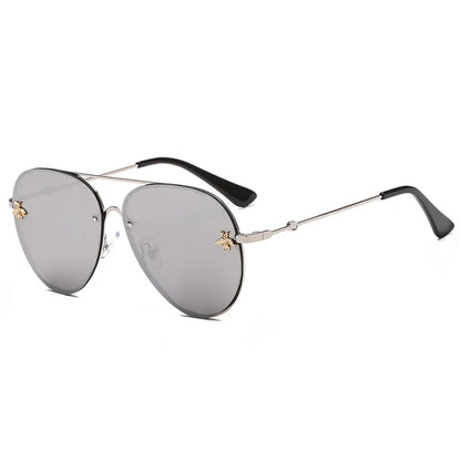 SUGLAU Luxury brand Fashion Rimless Sunglasses Casual Driving Sun Glasses Business Shopping Unisex Shades Oculos De Sol UV400