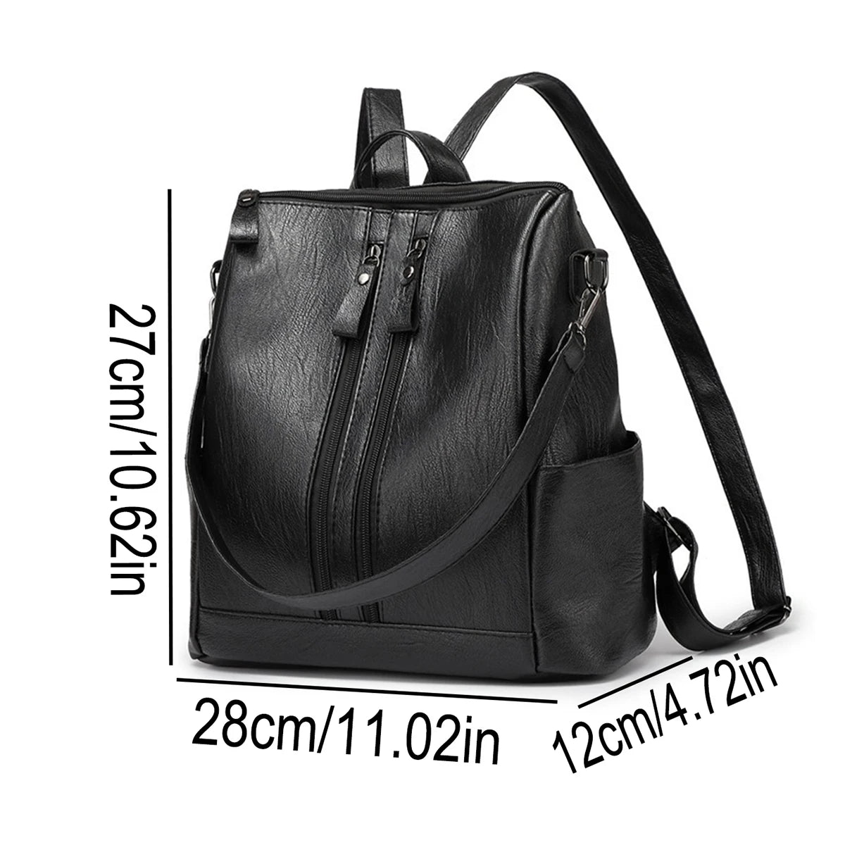Women's Fashion Casual Backpack Small Lightweight Cute Daily Travel Bag For College School Commute Outdoor Shoulder Bag