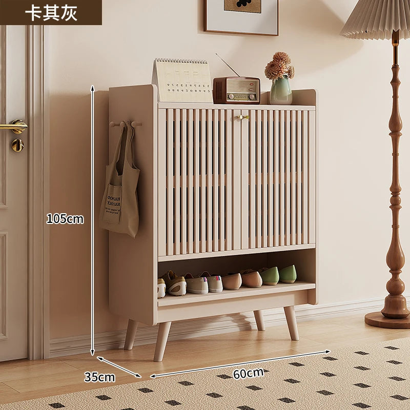 Slippers Storage Shoe Shelf College Dorm Essentials Modern Vertical Organizer Shoe Cabinet Wooden Muebles Entrance Furniture