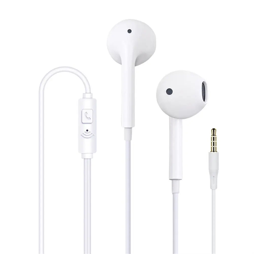 3.5mm In-Ear Earphones For Smartphone PC Computer Tablet Running Fitness Music Gear Audio Gear Gaming Sports Running Headset Kit