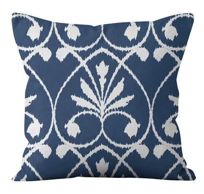 Modern Fashion Nordic Sofa Simple Cushion Cover Living Room Decoration Pillow Cover Navy Blue Geometric Pillow Cover