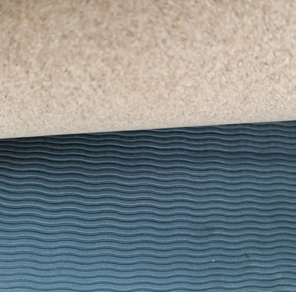 183X61Natural Cork TPE Yoga Mat Fitness Gym Sports Mats Pilates Exercise Pads Non-Slip Yoga Mats Absorb Sweat Odorless