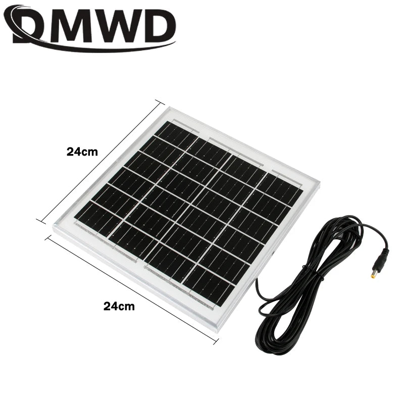 8W Solar Exhaust Fan 12V Air Blower High Speed Ventilator Energy-saving Anti-Mosquito Design Kitchen Bathroom Chicken/Duck Coop