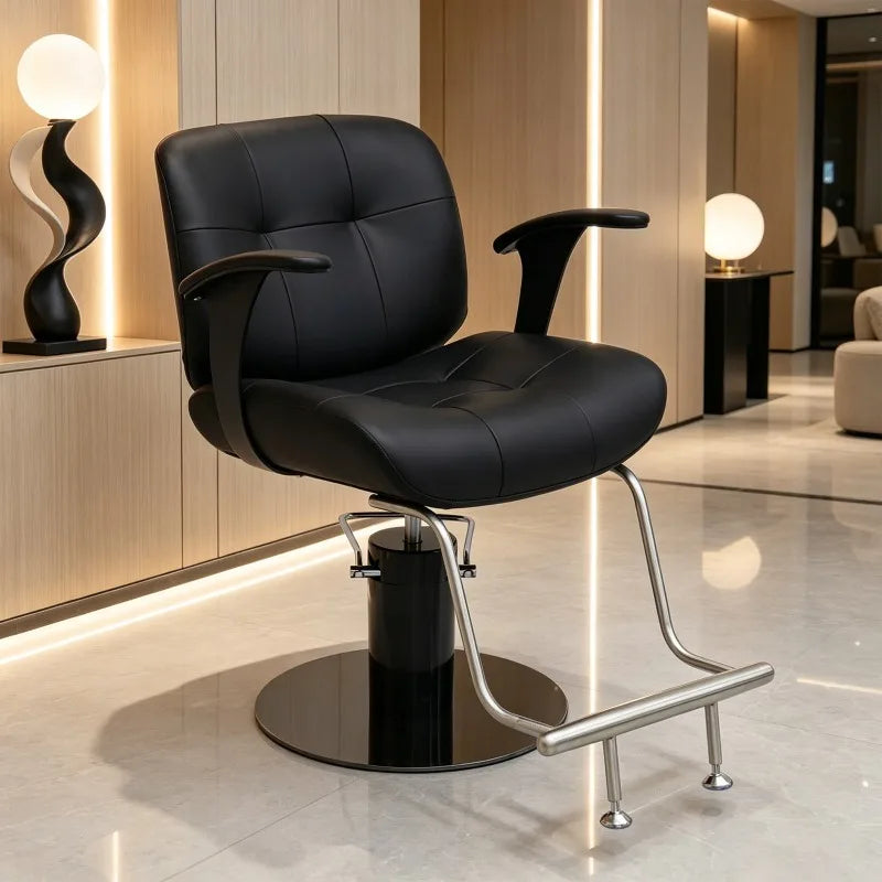 Modern Aesthetic Hair Barber Luxury Shop Hair Barber Fashionable Design Sillas De Barbería Profesional Commercial Furniture