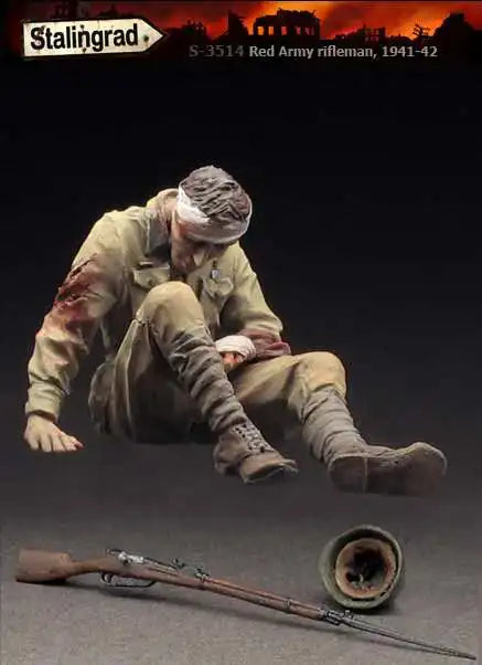 1/35 model kit resin kit  Wounded Soviet soldiers Collectible Unassembled Sculpture for Hobbyists