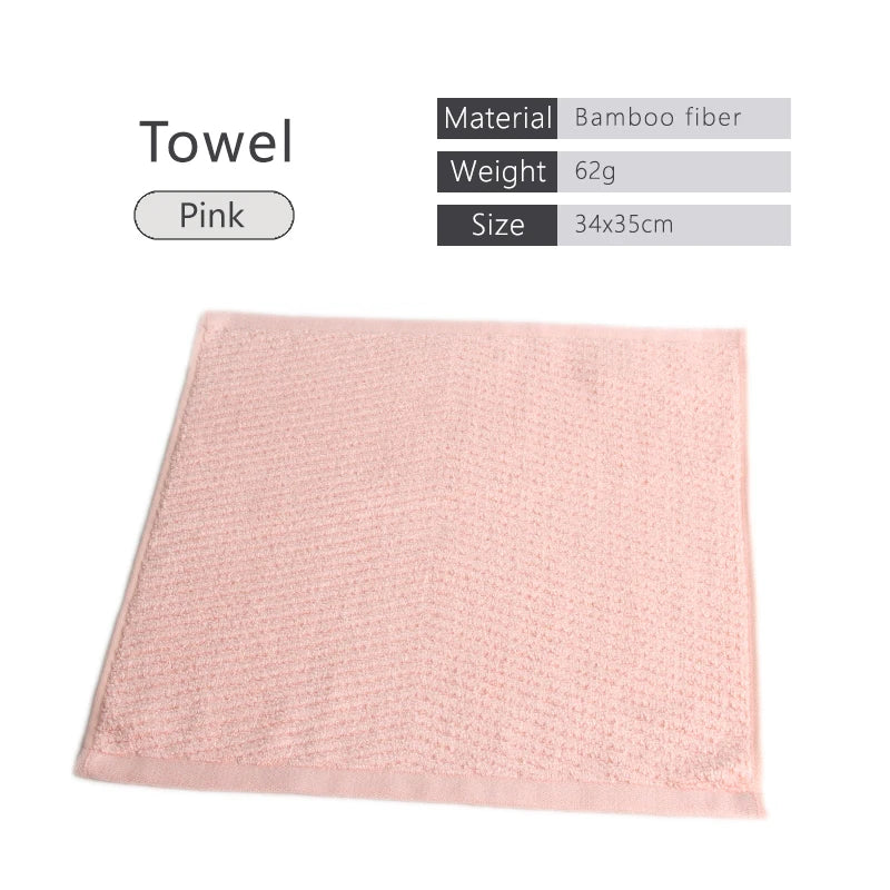 Bamboo Fiber Towels Sets Home Bath Towels for Adults Face Towel Thick Absorbent Luxury Bathroom Towels Hand Towels Quick Drying