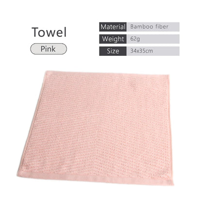 Bamboo Fiber Towels Sets Home Bath Towels for Adults Face Towel Thick Absorbent Luxury Bathroom Towels Hand Towels Quick Drying