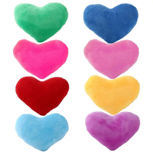 Heart Shape Decorative Throw Pillow PP Cotton Soft Creative   Cushion Lover Gift 15cm