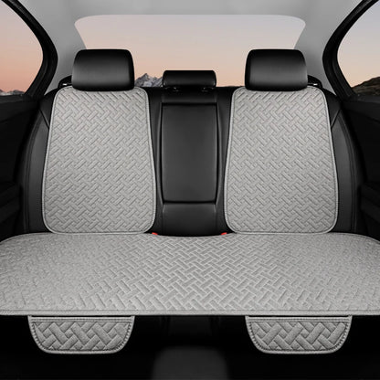 Car Seat Cushion, All Season Universal Linen, Driver's Seat Cover, Small Waist, Single Piece Three Piece Set, Half Pack
