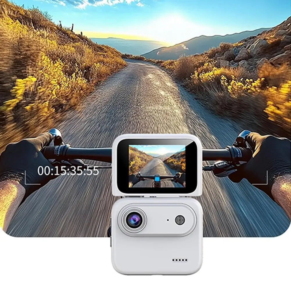 Y360 action camera with flip screen 4K ultra-high definition recording VLOG ready image stabilization wide-angle lens loop camer
