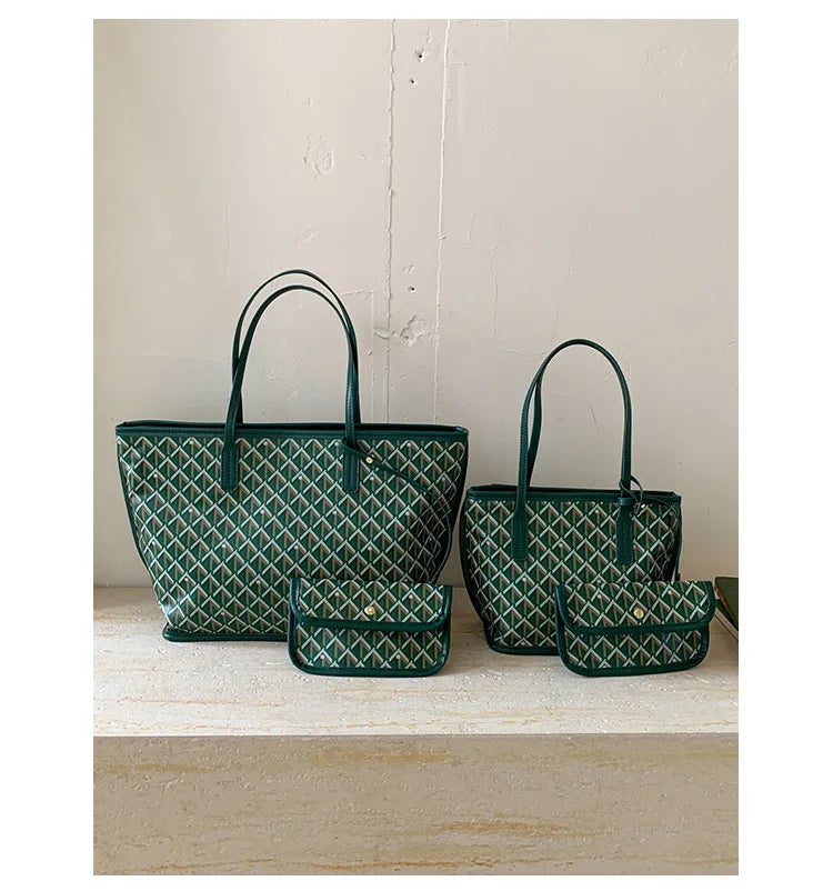 Women's Tote Bag New Simple Double Sided Available Mother and Child Large Capacity Casual Handbag Shopping Bag Tote Bag