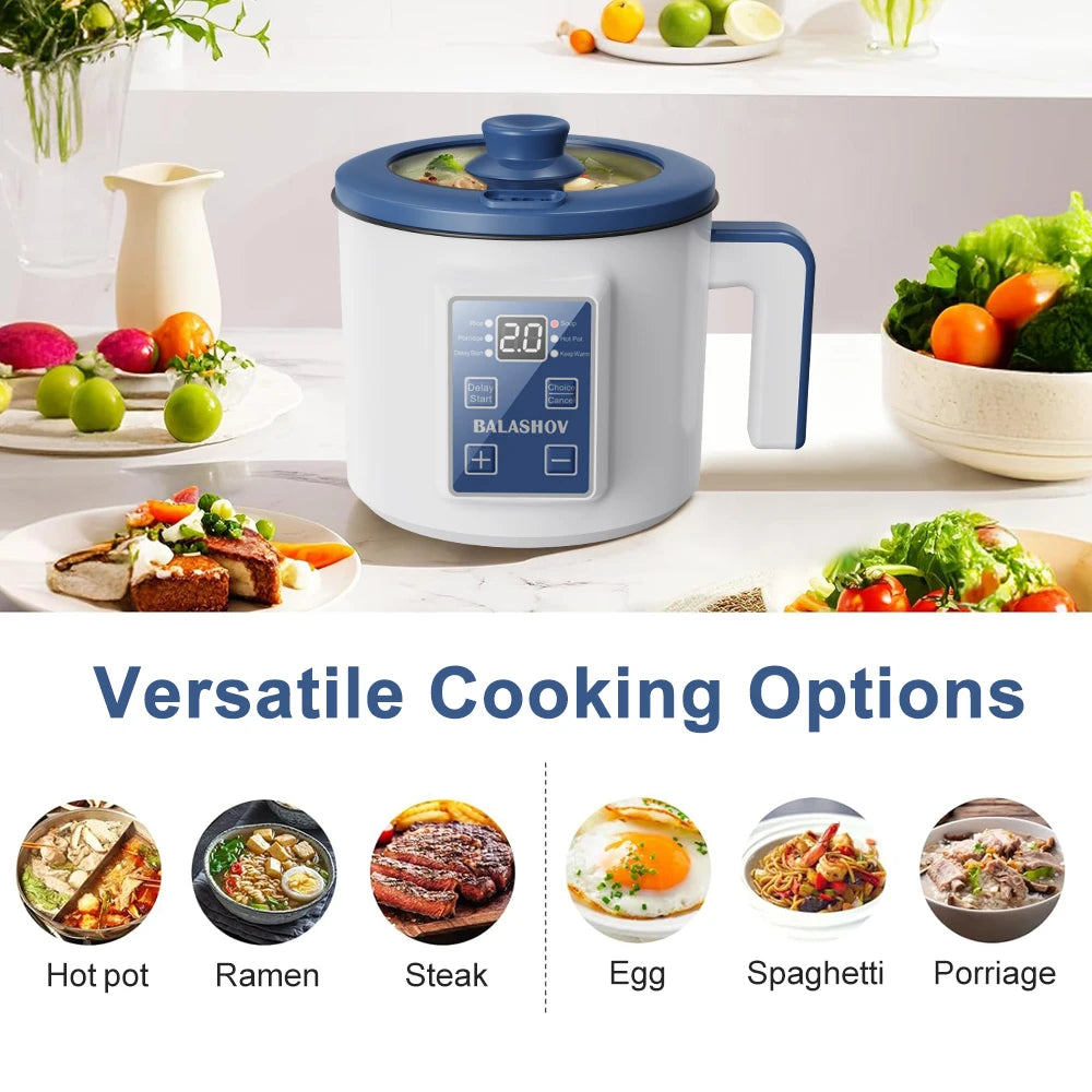 Electric Rice Cooker Single Double Layer Intelligent Automatic Home Mini  Kitchen Cooker 220V/EU Plug MultiCooker Steamed Rice P