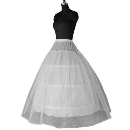 Women's Hoop Petticoat with One Layer Tulle Underskirt Marriage Wedding Dress Accessories