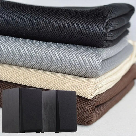 KTV Boxes Repair Breathable Speaker Mesh Cloth Anti-dust Multiple Colors Stereo Fabric Replacement Stereo Gille Fabric Home KTV