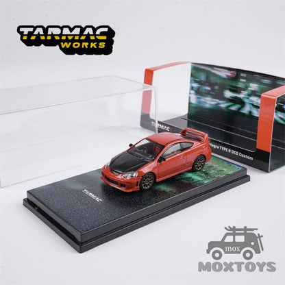 Tarmac Works TW 1:64 HKS GR GT3 Lancer Fuso DC5 Diecast Model Car