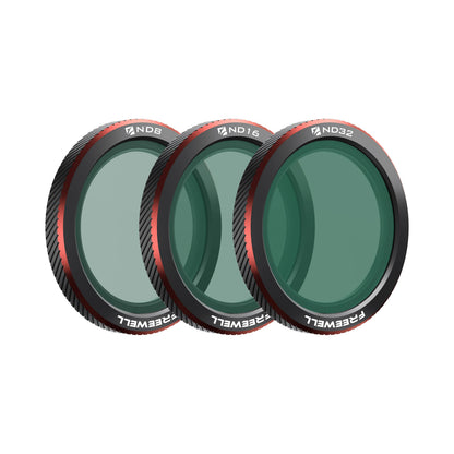 Freewell 3 Pack Magnetic Filters ND, UV, CPL, ND/PL, Glow Mist 1/4 Filter Compatibility DJI Neo 2 Camera Photography Accessories