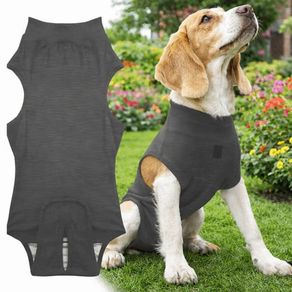 Adjustable Pet Physiological Clothing Stretchy Soft Dog Recovery Suit Reusable Sweat Absorption Dog Sanitary Jumpsuits