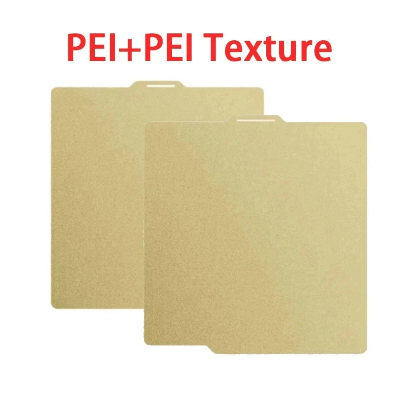 For Bambu lab P2S X1 P1S Carbon Build Plate A1 PEI Sheet Textured Double Sided PEO PET Bed For  Bambulab P1S P1P X1C Build Plate