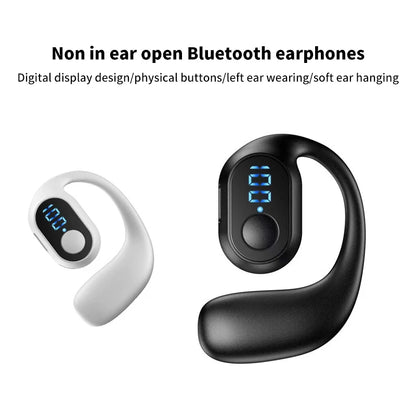 Smart Phones Wireless Bluetooth Earphones Air Conduction OWS Headphone HiFi Ear-Hook Music Sports Noise Cancel Headset