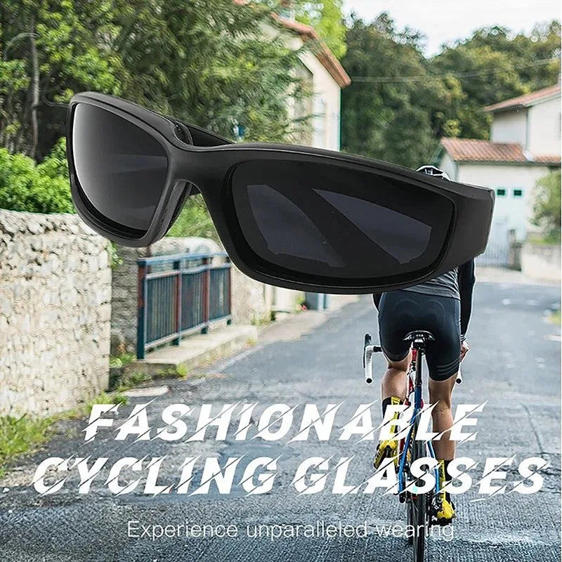 Outdoor Cycling Glasses, Eye Protection, Skiing Glasses, Cs Tactical Sunglasses, Sports Sponge Sunglasses Effectively Block 1pc