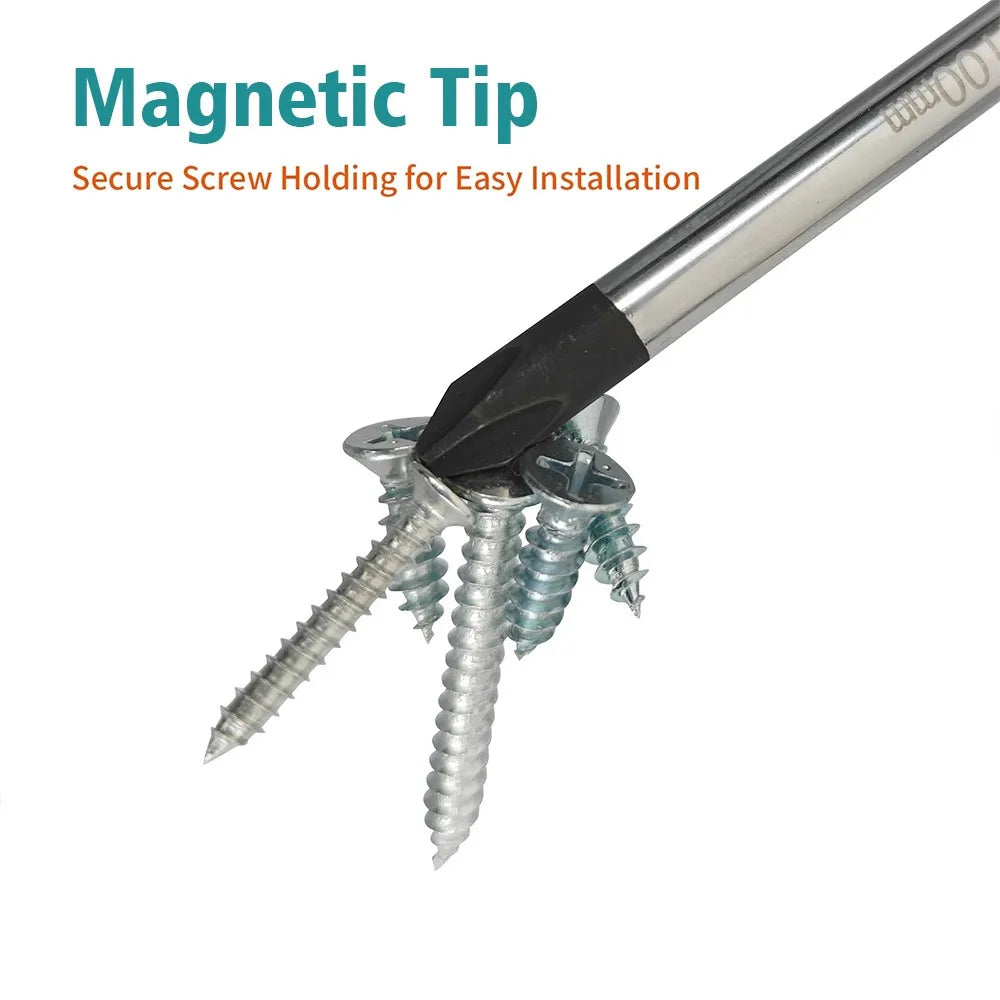 3-piece Phillips screwdriver set (4mm + 5mm + 6mm), for home installation and disassembly, and for vehicle screws.
