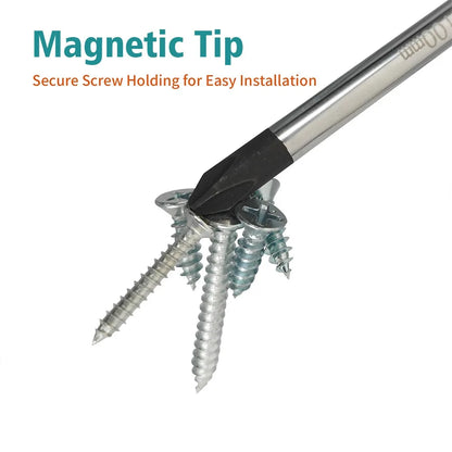3-piece Phillips screwdriver set (4mm + 5mm + 6mm), for home installation and disassembly, and for vehicle screws.