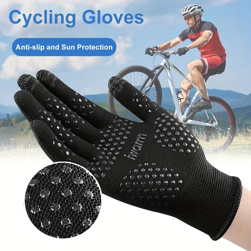 Fitness Gloves, Sports Gloves, Sunscreen Gloves, Outdoor Non-slip Cycling Gloves, Non-slip Touchscreen Gloves