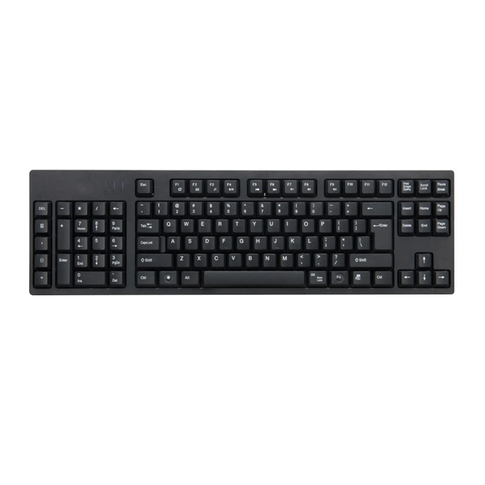 Multimedia 109 Keys Mechanical Gamer Keyboard Left Hand Ergonomic Keyboard+Dual USB HUB Keyboard Wired Keyboard for Laptop PC