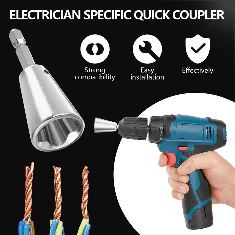 Wire Twisting Tools Quickly Twister Electrician Artifact for Power Drill Drivers Twisted Connector Cable Device Multi Tool