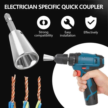 Wire Twisting Tools Quickly Twister Electrician Artifact for Power Drill Drivers Twisted Connector Cable Device Multi Tool
