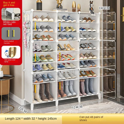 Modern Home Hallway Furniture Shoe Rack Cabinet For Living Room Storage Organizer Shelf Shoes Women's Sandals Cupboard Shoerack