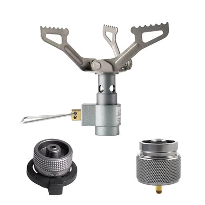 BRS Outdoor Gas Stove  Camping Gas Burner Portable Mini Titanium Stove Survival Furnace Pocket Picnic Gas Cooker brs-3000t