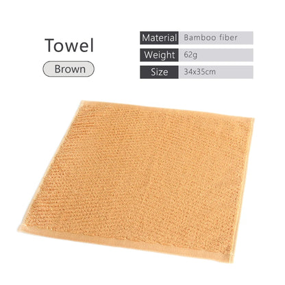 Bamboo Fiber Towels Sets Home Bath Towels for Adults Face Towel Thick Absorbent Luxury Bathroom Towels Hand Towels Quick Drying