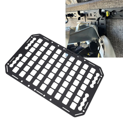 Truck Bed Molle Panel Aluminium Alloy Multifunctional L Track Storage Organizer for Car SUV RV